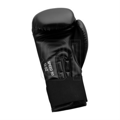 15. adidas Speed 50 Boxhandschuhe ADISBG50-Schwarz-Gold