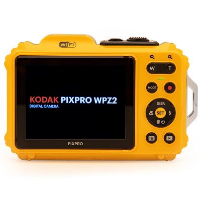 3. Kodak Pixpro WPZ2 Digitalkamera, wasserdicht bis 15m, stoßfest, gelb