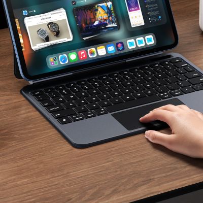 8. Dux Ducis Tastaturhülle (MK-Serie) für iPad 10" (2022) und iPad 11" (2025) – Schwarz