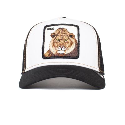 2. Goorin Bros. The King Lion Trucker Cap - 101-0388-BLK