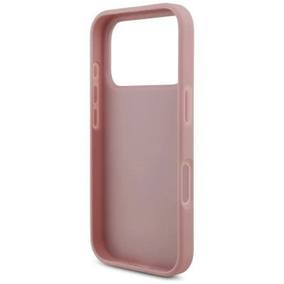 7. Guess Fixed Glitter Big 4G Hülle für iPhone 17 Pro / 18 Pro - Pink