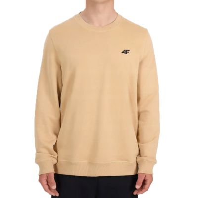 Herren-Sweatshirt 4F M2134 beige 4FWSS26TSWSM2134 83S