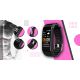 2. Smartwatch GIEWONT Schwarz Pink 2 Armbänder GW200-4