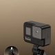 15. Selfie Stick WH181D-Y1S Teleskopstativ 1,75 m aus Aluminiumlegierung mit Dual-Licht und Telefonhalter – Schwarz