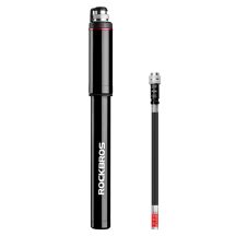 Rockbros SMART-B 150 PSI Mini-Fahrradpumpe für Presta- und Schrader-Ventile – Schwarz