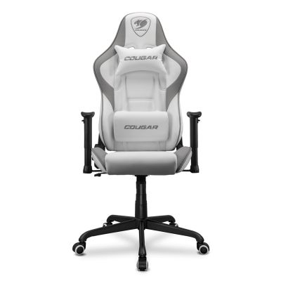COUGAR CGR-ELI-WHB Universal-Gaming-Stuhl, gepolsterter Sitz, Weiß