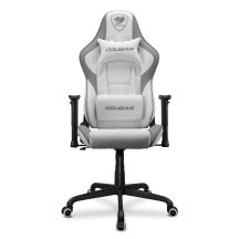 COUGAR CGR-ELI-WHB Universal-Gaming-Stuhl, gepolsterter Sitz, Weiß