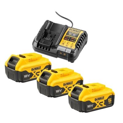 DeWALT DCB1104P3-QW Akku/Ladegerät-Set für Elektrowerkzeuge