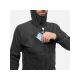7. MILLET M RUTOR XCS AIR HOODIE Herren Skijacke schwarz