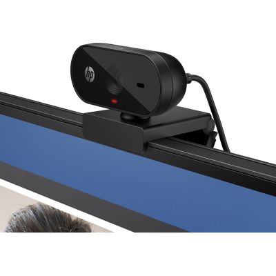 7. HP 320 Full HD Webcam USB Schwarz 53x26AA