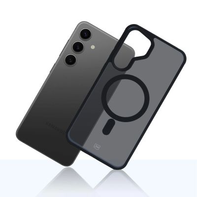 9. 3mk Smoke MagCase Hülle mit MagSafe für Samsung Galaxy S24 – durchscheinend
