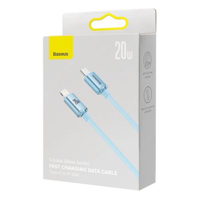 5. Baseus CAJY001303 Lightning – USB-C PD-Kabel 20 W 480 Mbit/s 1,2 m – blau