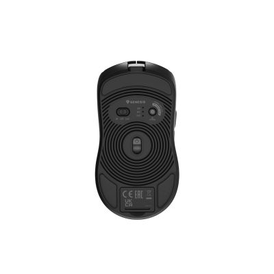 4. GENESIS ZIRCON 500 KABELLOSE 10000DPI SCHWARZE GAMING-MAUS