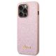 2. Guess Glitter Script Case für iPhone 14 Pro Max - Rosa
