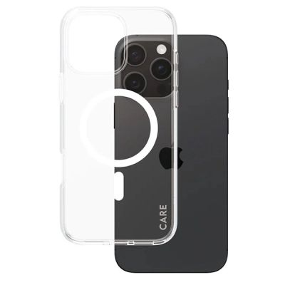 2. CARE by PanzerGlass Flagship Case iPhone 16 Pro Max 6,9" weiß/weiß MagSafe 1340