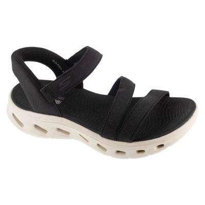 Skechers Slip-Ins: GO Walk Glide-Step 2.0 Sandale – Ella 141269-BKW Schwarz 36