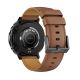 6. Gravity GT21-4 Smartwatch + Schwarzes Silikonarmband