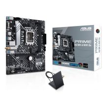Asus | Mainboard H610M-A WIFI D4 | Intel Prozessorfamilie | Prozessorsockel LGA1700 | DDR4-Speichersteckplätze | 2 Speichersteckplätze | Unterstützte Festplattenschnittstellen: SATA, M.2 | Anzahl SATA-Anschlüsse: 4 | Chipsatz: Intel H610 | Formfaktor: mATX