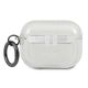 2. Karl Lagerfeld KLAPUKHGS AirPods Pro cover srebrny/silver Glitter Karl`s Head