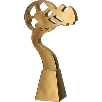 2. Gussfigur – Golden Line Football