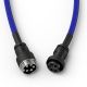 5. Glorious Gaming GLO-KB-ACC-CBL-COIL-CBLU Tastatur-/Mauskabel Blau 1,4 m