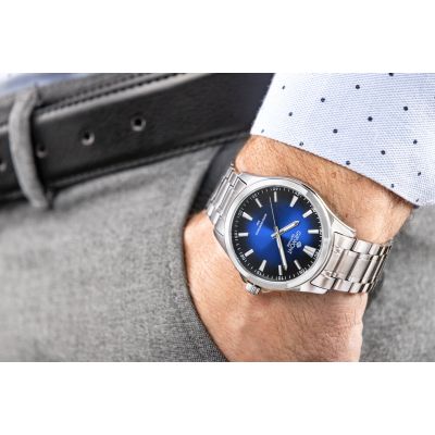 3. Giewont Elegance Saphir Silber Blau Herrenuhr GW5160-B3