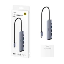 CUDY UH405 Hub 5-in-1 USB-C mit HDMI 4K