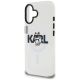 6. Karl Lagerfeld IML Choupette Sketch Logo MagSafe iPhone 17 Hülle – Transparent