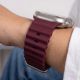 7. Tech-Protect Iconband Pro Armband für Apple Watch 44 / 45 / 46 / 49 mm - bordeauxrot