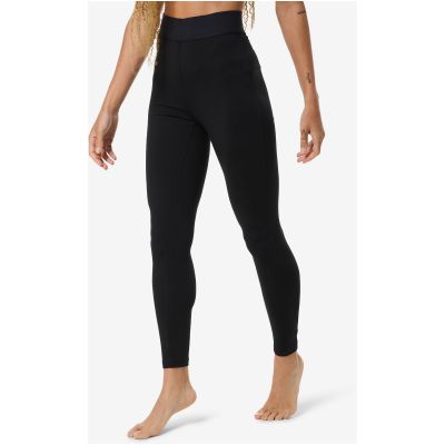 4. Damen-Thermoleggings Super.natural Lux Base Tight – Jet Black, Größe: L