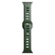 4. 3mk Silikon- Watch für Apple Watch 42 / 44 / 45 / 49 mm – Grün