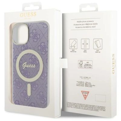 8. Guess GUHMP14MH4STU iPhone 14 Plus 6.7" lila/lila Hardcase 4G MagSafe