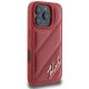 4. Karl Lagerfeld Quilted Signature Hülle für iPhone 16 Pro – Rot