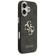4. Guess 4G Big 4G Classic Logo Hülle für iPhone 17 - Schwarz und Gold