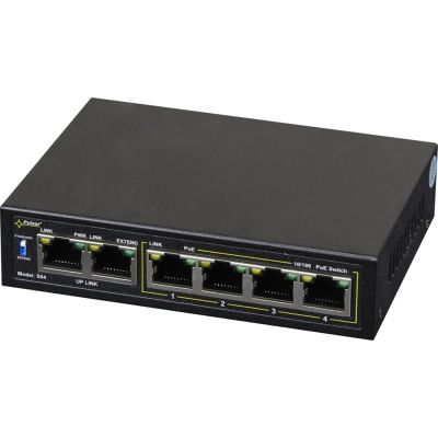 2. PoE-Switch PULSAR S64 (6x 10/100 Mbit/s)