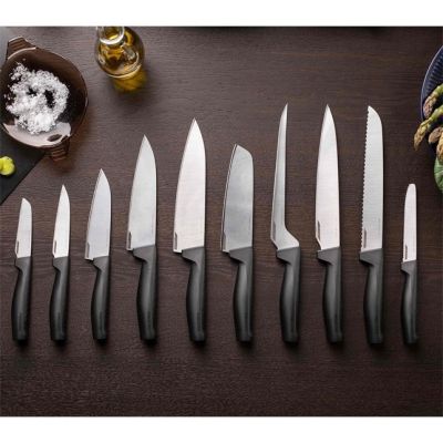 5. Fiskars 1051749 Küchenmesser, Edelstahl, 1 Stück, Kochmesser
