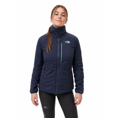 The North Face Damen-Windjacke, Outdoor-Trekkingjacke, hellmarineblau