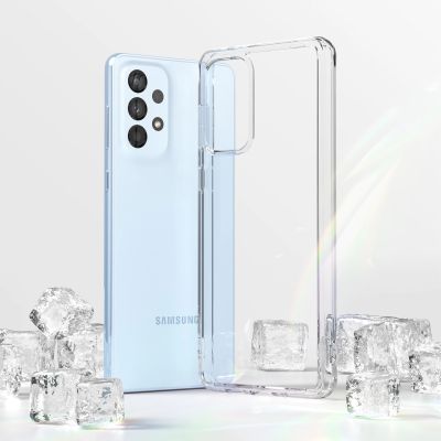 3. Ringke Fusion TPU Hülle mit Rahmen für Samsung Galaxy A73 transparent