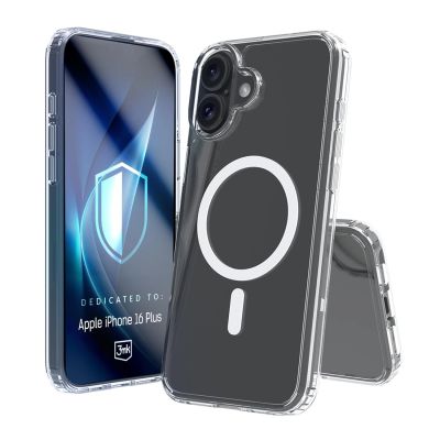 3mk Armor MagCase für iPhone 16 Plus – Transparent