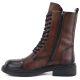 3. Braune Damen-Lederboots im Worker-Stil Artiker 59C1207