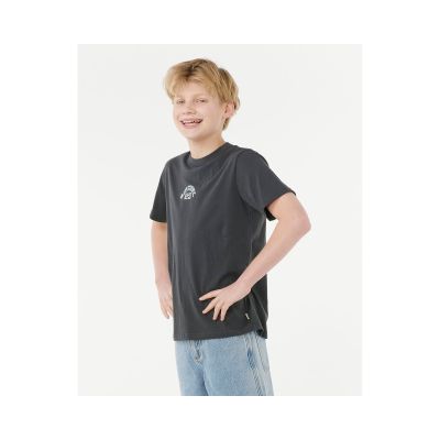 2. RIP CURL TROPIC DAZE ART TEE -JUNGE schwarz