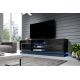 5. TV-Schrank QIU 200 MDF Hochglanz Schwarz/Hochglanz Schwarz