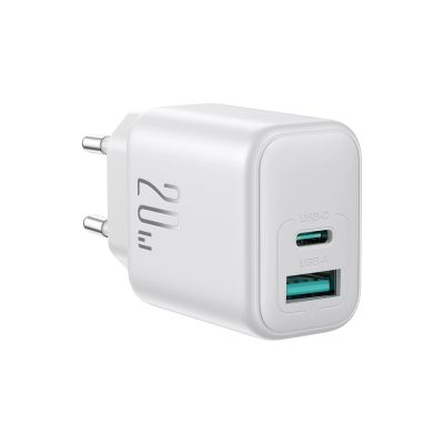 2. Joyroom JR-TCF21 Netzwerkladegerät USB-C / USB-A 20W PD / QC 3.0 - Weiß