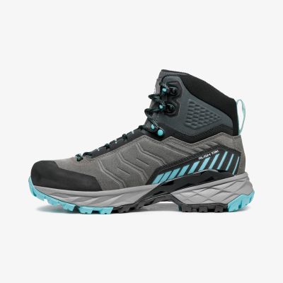 2. Rush Trk GTX Damen-Mittelgrau-Aqua-38 SCARPA Schuhe