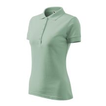 Damen-Piqué-Poloshirt (Salbei)