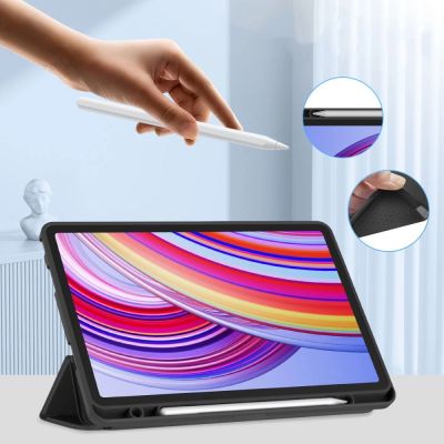 5. Tech-Protect SC Pen-Hülle für Xiaomi Redmi Pad Pro 12,1" - Schwarz