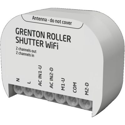 2. Grenton Rollladen-Ausgangsmodul (1 Ausgang) Grenton/ Unterputzmontage/ WLAN