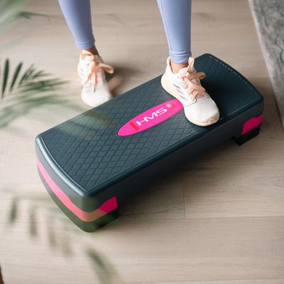 13. HMS Aerobic-Stepper Modell AS002 in Rosa/Grau