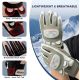 3. ROCKBROS Kinder-Sporthandschuhe schwarz-pink XL