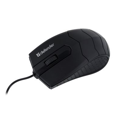 6. Defender Kabelmaus HIT MB-530 Schwarz OTPICAL 1000DPI 3P 52530